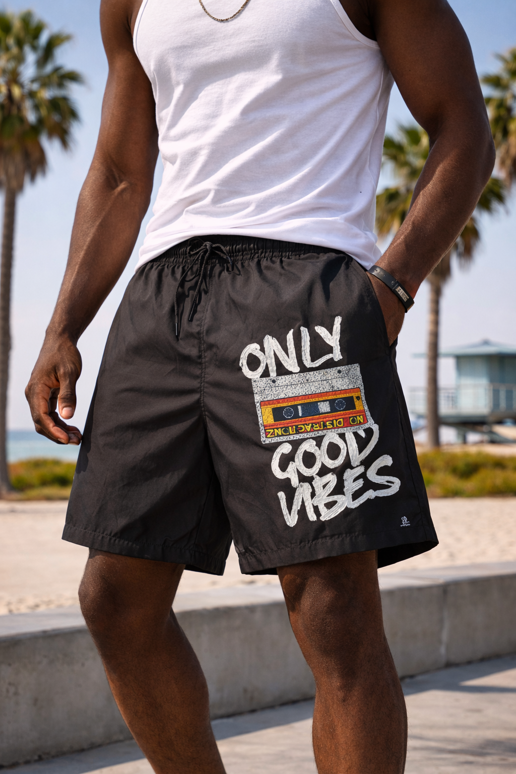 ONLY GOOD VIBES™ Nylon Shorts