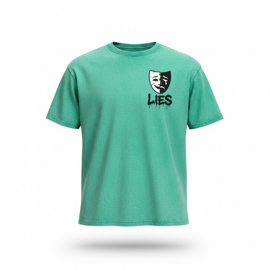 LIES Graphic Tee – Mint