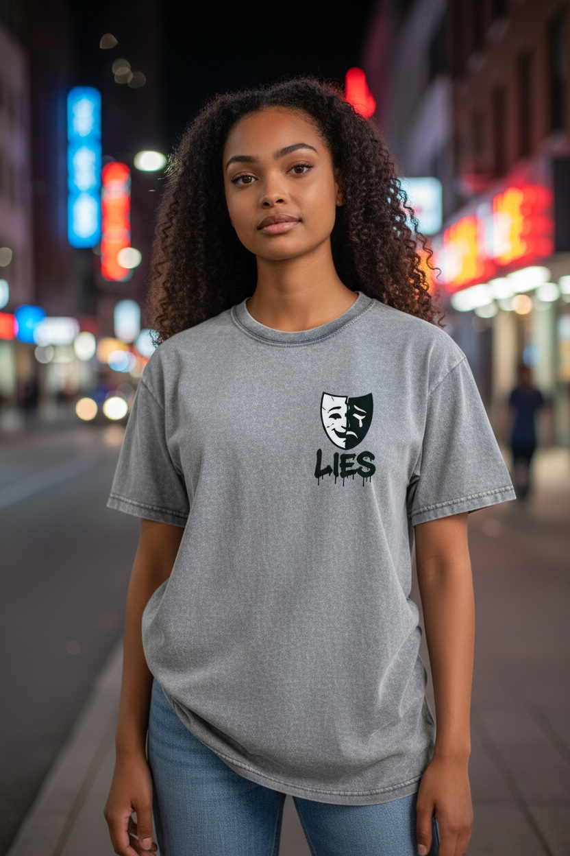 Lies Never Last Tee – Vintage Wash