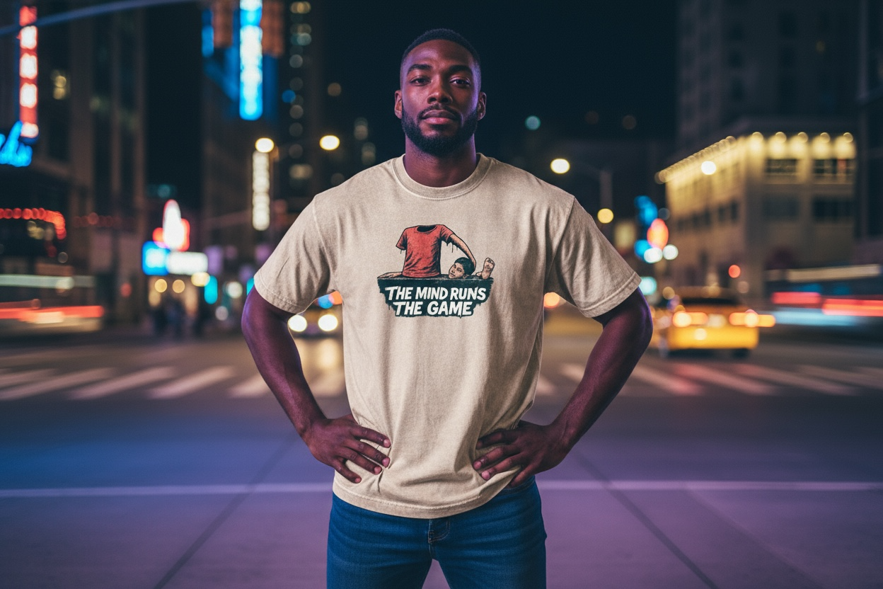 THE MIND RUNS THE GAME – Graphic Tee